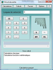calculatrice pour pose de parquet