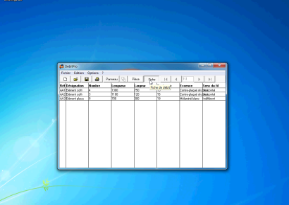 fiche de d�bit