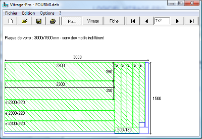 VitragePro optimisation de d&eacute;coupe de vitrage